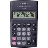 CALCULADORA DE BOLSO PRETA HL-815L-BK-S4 8 DIGITOS CASIO
