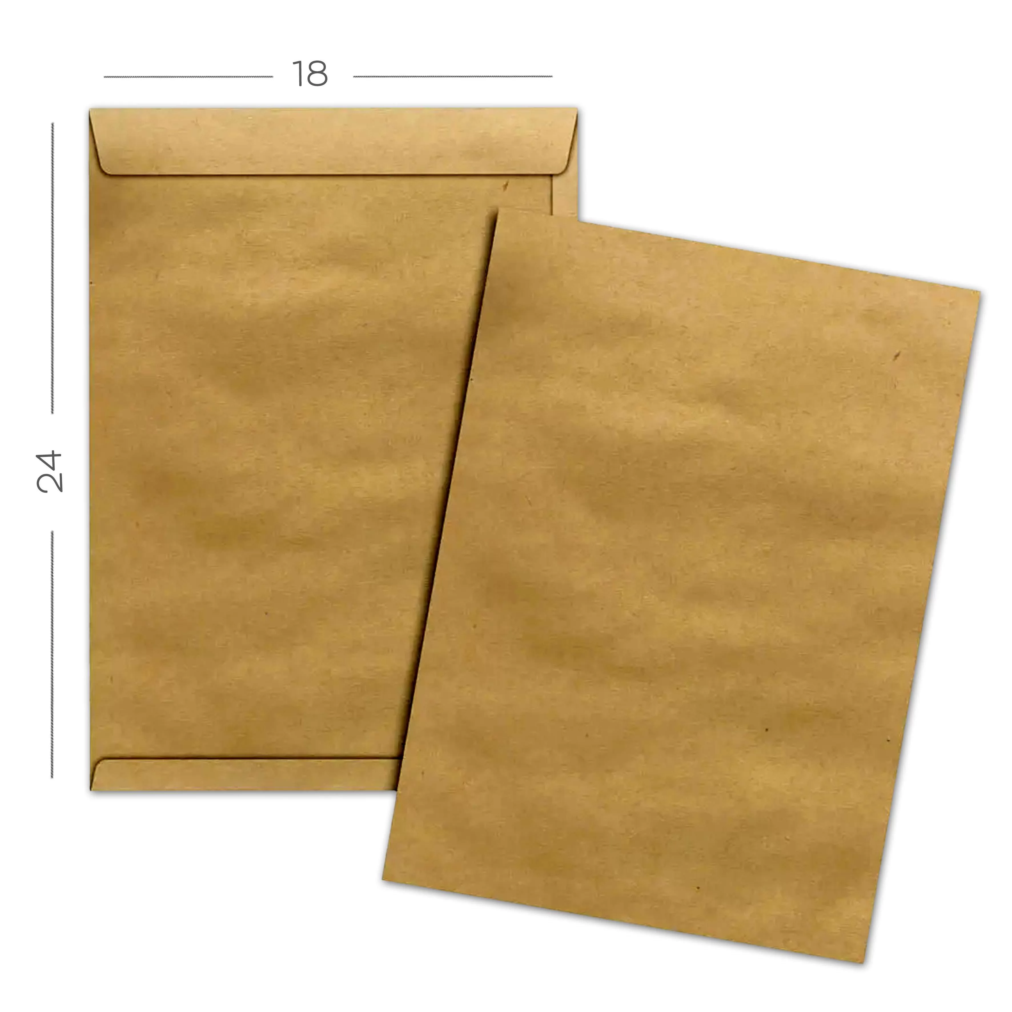 ENVELOPE SACO KRAFT 18X24 CAIXA C/ 250UND