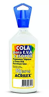 COLA PARA EVA E ISOPOR ACRILEX 90GR