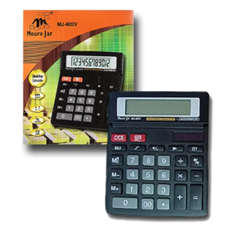 CALCULADORA DE MESA 12 DIGITOS MJ-802V MOURE JAR