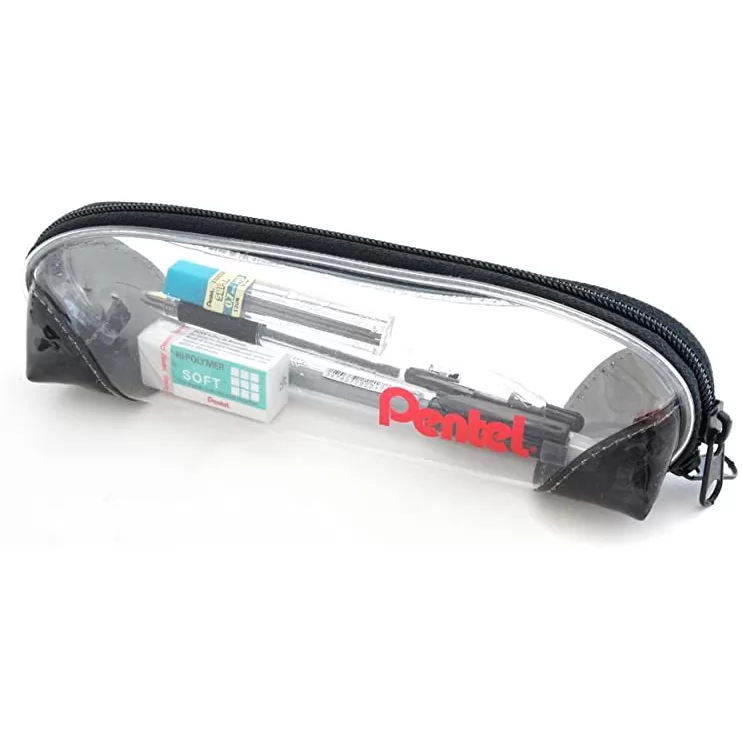 CONJUNTO ESTOJO KIT PENCASE PENTEL C/5 ITENS COLORS