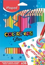 LAPIS DE COR COLOR PEPS C/36 CORES MAPED