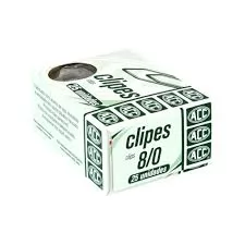 CLIPS 8/0 ACO GALVANIZADO 25UN ACC
