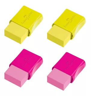 BORRACHA FC NEON COLOR FABER CASTELL
