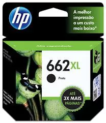 CARTUCHO 662XL PRETO 6,5ML HP