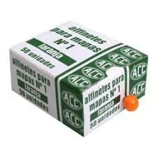 ALFINETE MAPA 1 50UND ACOCBPLAST SORTIDO ACC