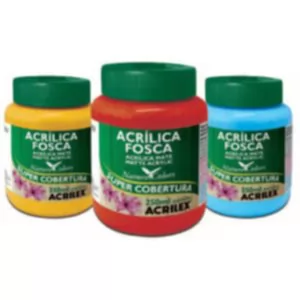 TINTA ACRILICA FOSCA 250ML ACRILEX