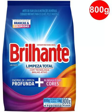 SABAO EM PO 800G BRILHANTE