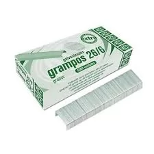 GRAMPO 26/6 GALVANIZADO 5000 UNIDADES ACC