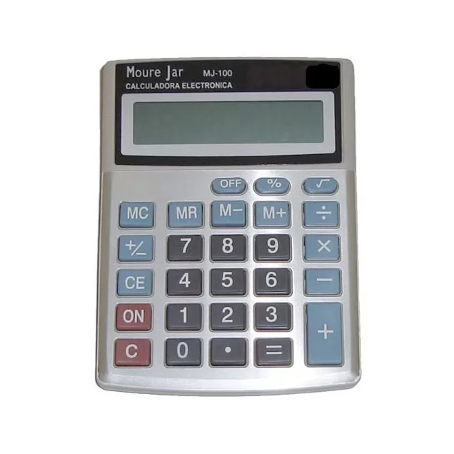 CALCULADORA 12 DIGITOS MJ-100B MOURE JAR