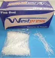 PINO TRAVA ANEL NYLON 125MM C/1000UN WESTPRESS