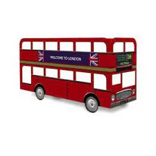 PORTA CANETA TRIPLO ONIBUS LONDRES GEGUTON