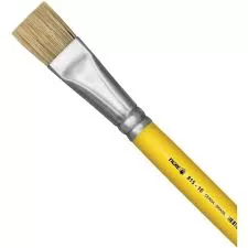 PINCEL CHATO RETO AMARELO 815-18 TIGRE