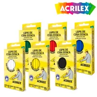 GIZ DE CERA ESTACA  12 UND ACRILEX
