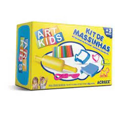 KIT DE MASSINHA 2 ART KIDS 180G ACRILEX