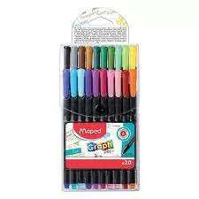 CANETA FINELINER GRAPF PEPS MAPED 0.4 C/20UN