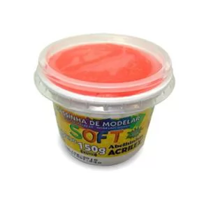 MASSA DE MODELAR SOFT BASE/AMIDO 150G ACRILEX