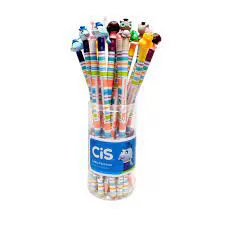 LAPIS DE ESCREVER FANTASIA DIVERTIDOS HB CIS