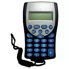 CALCULADORA DE BOLSO C/CORDAO MJ-309 8 DIGITOS MOURE JAR