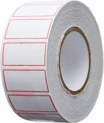 ETIQUETA PRECO 24X12 BRANCA 2 LINHA C/TARJA FINA 250 UN