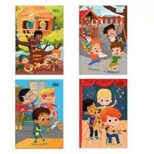 CADERNO CAPA DURA BROCHURA 1/4 SAPECA 48 FOLHAS TILIBRA