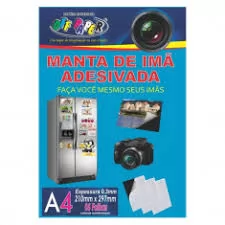MANTA IMA MAGNETICA ADESIVADA A4 COM 5 FOLHAS OFF PAPER