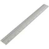 REGUA ALUMINIO 30CM BRW