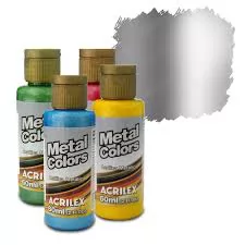 TINTA METAL COLORS 60ML ACRILEX