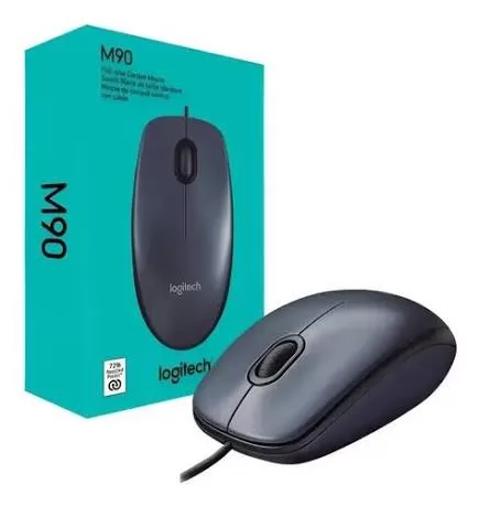 MOUSE OPTICO M90 PRETO USB LOGITECH