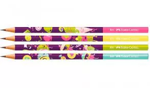 LAPIS DE ESCREVER ESTAMPADOS HB FABER CASTELL
