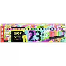 MARCA TEXTO BOSS ORIGINAL C/23 CORES STABILO