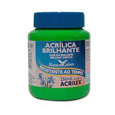 TINTA ACRILICA BRILHANTE 250ML ACRILEX