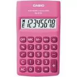 CALCULADORA DE BOLSO HL-815L-PK-S4 COLORS 8 DIGITOS CASIO