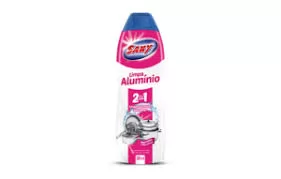 LIMPA ALUMINIO 2 EM 1 300ML SANY