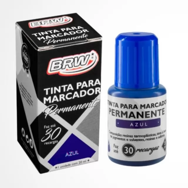 TINTA MARCADOR PERMANENTE 20ML BRW