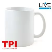 PERSONALIZADO - CANECA CERAMICA BRANCA 325ML