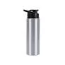 PERSONALIZADO - SQUEEZE ALUMINIO BRANCO/PRATA 750ML