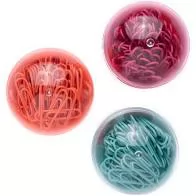 CLIPS BOLA 28MM COLOR COM 80 UNIDADES TILIBRA