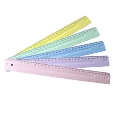 REGUA PASTEL 30CM DELLO