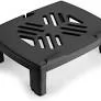 SUPORTE P/ MONITOR E NOTEBOOK PRETO WALEU