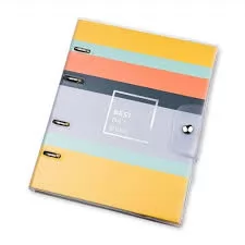 CADERNO FICHARIO ALLEGRO ULTRA PVC OTIMA