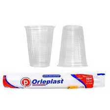 COPO DESCARTAVEL TRANSPARENTE 50ML ORLEPLAST	