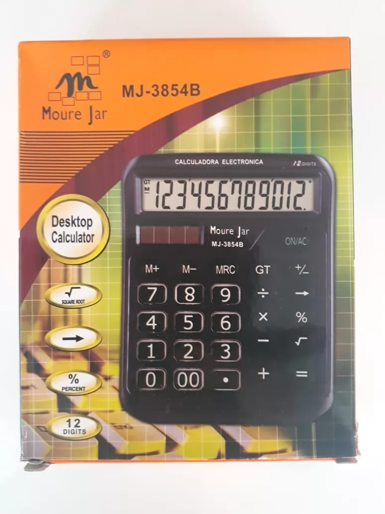 CALCULADORA 12 DIGITOS 3854B MOURE JAR