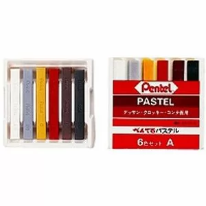 GIZ PASTEL SECO C/6 CORES PENTEL