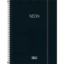 CADERNO ESPIRAL CAPA DURA UNIVERSITARIO NEON 80 FOLHAS TILIBRA