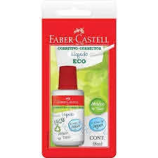 CORRETIVO LIQUIDO OFFICE 18ML CARTELA FABER CASTELL