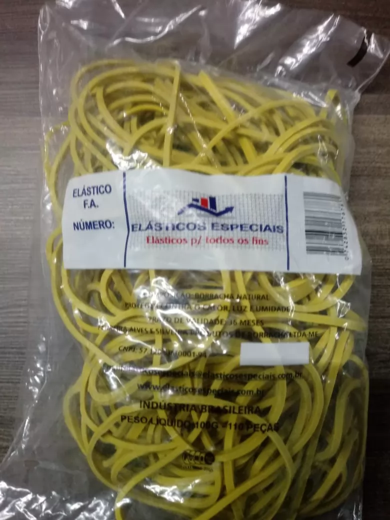 ATILHO ELASTICOS ESPECIAIS N 18 AMARELO 1K GS FERREIRA