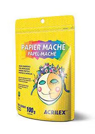 PAPEL MACHE 100G ACRILEX
