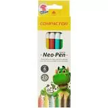 HIDROCOR NEO PEN GIGANTE 6 CORES COMPACTOR