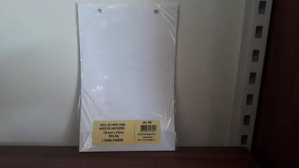 REFIL PARA BLOCO EXECUTIVO 63G COM 50 FOLHAS POLIMER